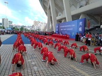 2019年全国青少年体育冬夏令营（广东站）
珠海市“文武少年”武术夏冬令营开营仪式